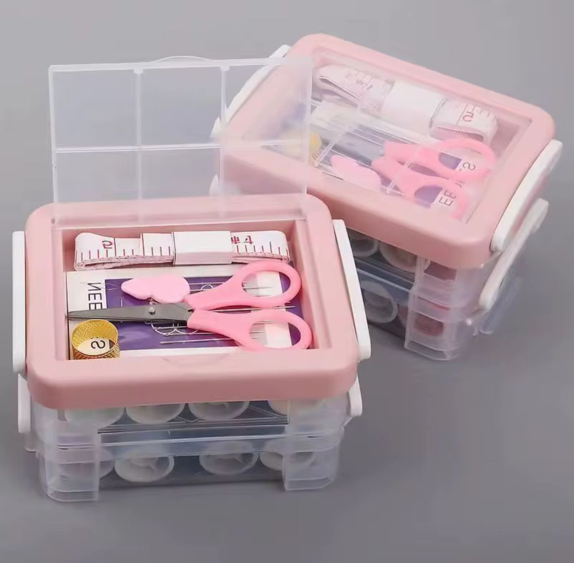 SUMINISTRO DE COSTURA KITS MINI - COLOR: CELESTE